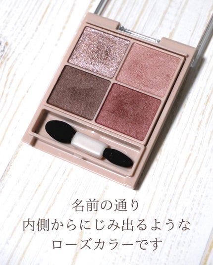 シルキースフレアイズ(マットタイプ)/キャンメイク/アイシャドウパレットを使ったクチコミ(4枚目)