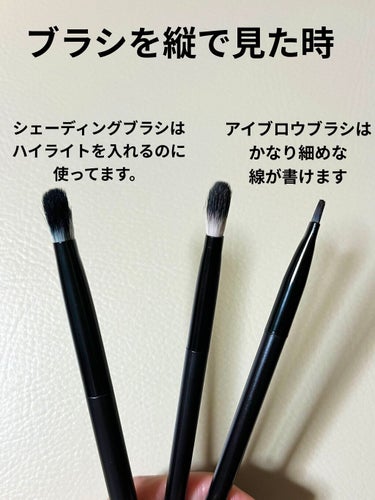 UR GLAM　SHADING BRUSH/U R GLAM/メイクブラシを使ったクチコミ（3枚目）