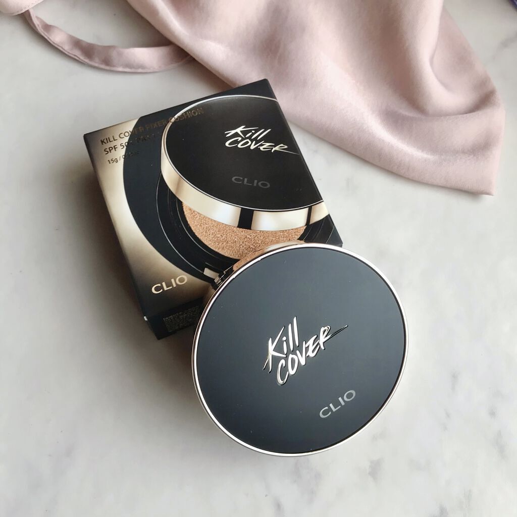 キル カバー フィクサー クッション/CLIO/クッションファンデーションを使ったクチコミ（1枚目）