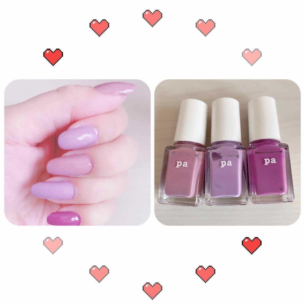 pa ネイルカラー/pa nail collective/マニキュアを使ったクチコミ(1枚目)