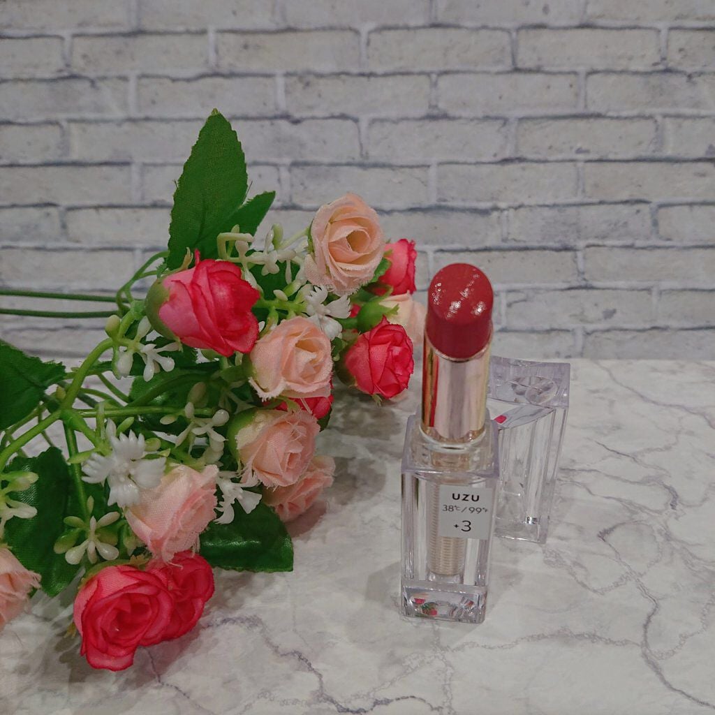 38°C / 99°F Lipstick <TOKYO>/UZU BY FLOWFUSHI/口紅を使ったクチコミ(2枚目)