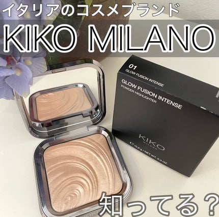 Glow Fusion Powder Highlighter/KIKO/パウダーハイライトを使ったクチコミ(1枚目)