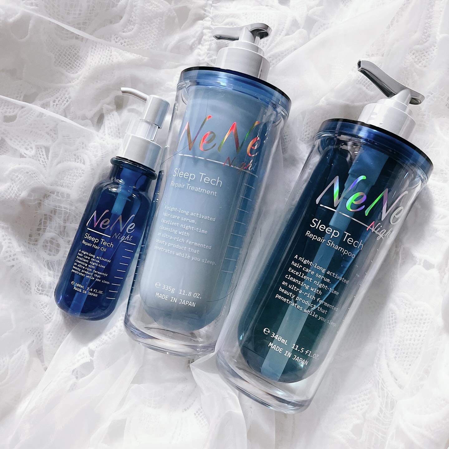 スリープテック リペア シャンプー／ヘアトリートメント/NeNe Night/市販シャンプーを使ったクチコミ（1枚目）