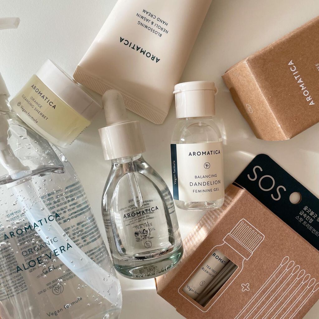 Tea Tree Green Oil /AROMATICA/フェイスオイルを使ったクチコミ（1枚目）