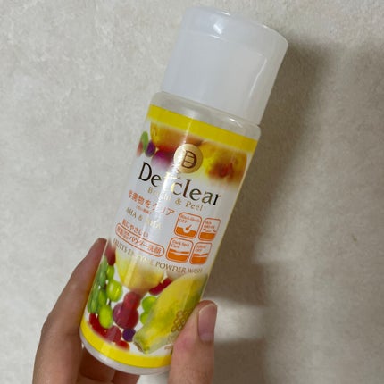 DETクリア ブライト&ピール フルーツ酵素パウダーウォッシュ/Detclear/洗顔パウダーを使ったクチコミ(1枚目)