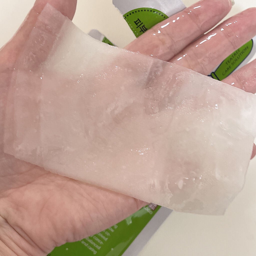 ティーツリーケアソリューション アンプルマスクJEX/MEDIHEAL/シートマスク・パックを使ったクチコミ(2枚目)