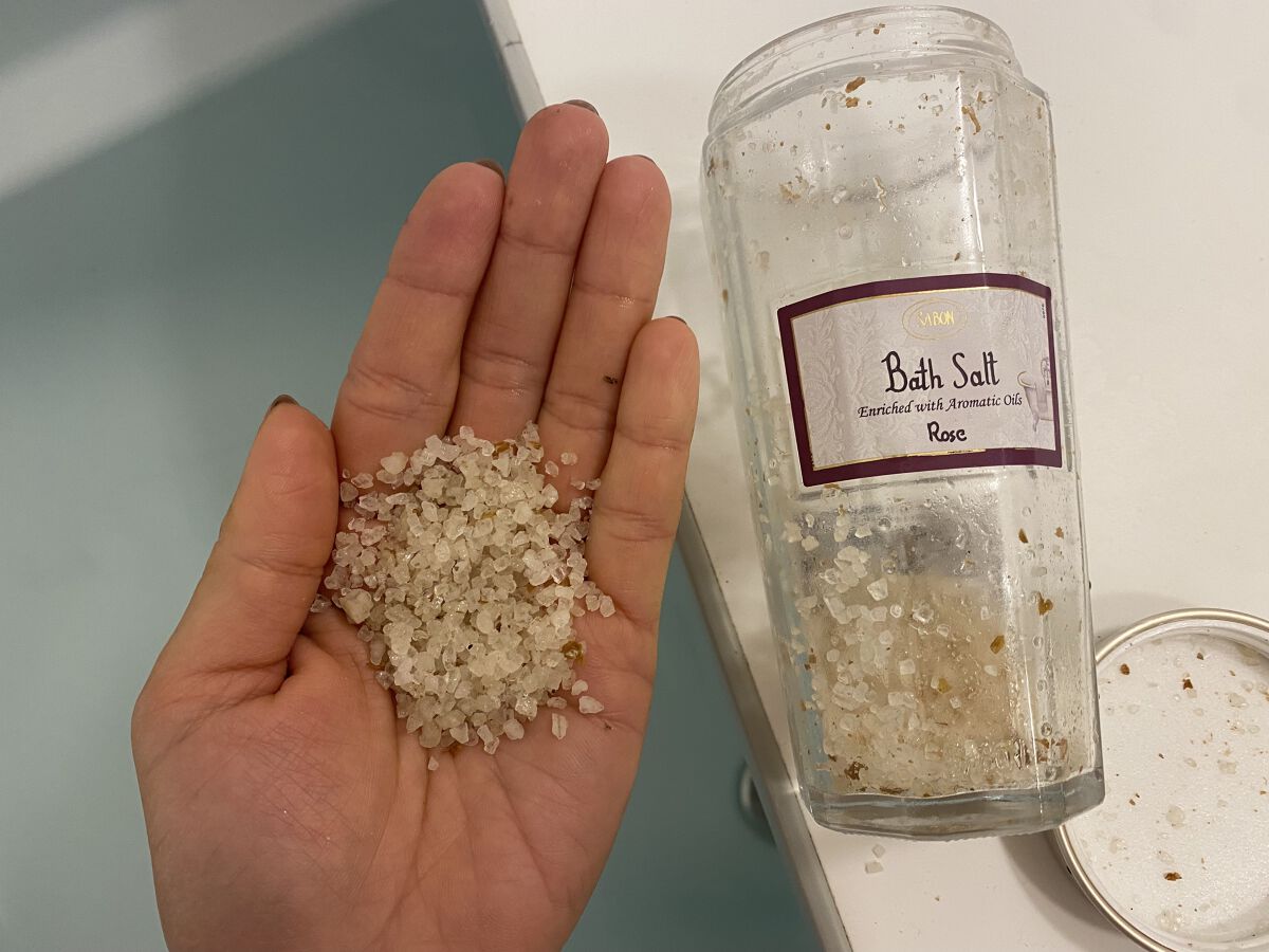 バスソルト/SABON/無機塩系入浴剤を使ったクチコミ（1枚目）