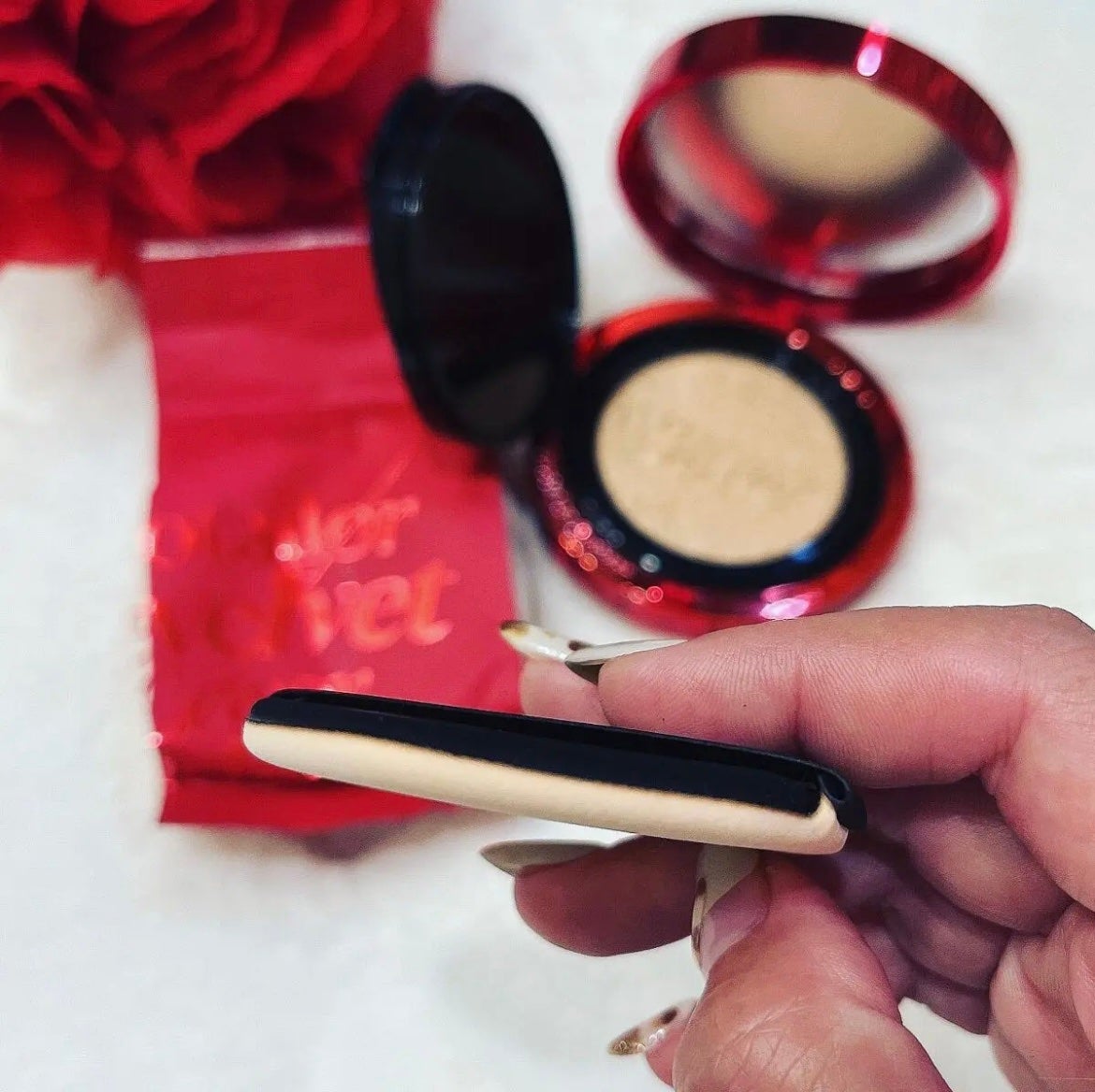 プロテーラービーベルベットカバークッション/espoir/クッションファンデーションを使ったクチコミ(4枚目)