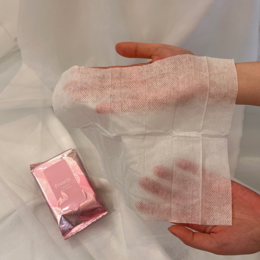 フレグランスボディシート ピュアシャンプーの香り/フィアンセ/ボディシートを使ったクチコミ（1枚目）