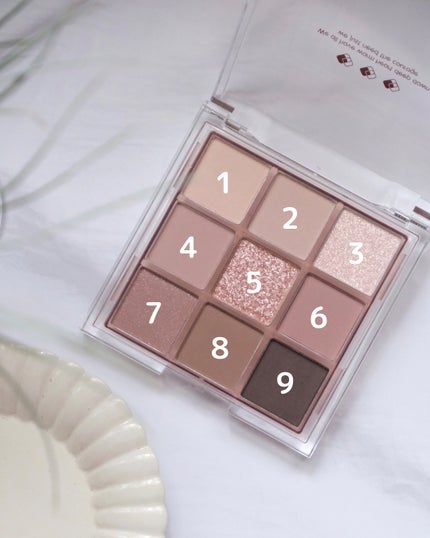 KEYBO FALL IN LOVE SHADOW PALETTE/keybo/アイシャドウパレットを使ったクチコミ(2枚目)