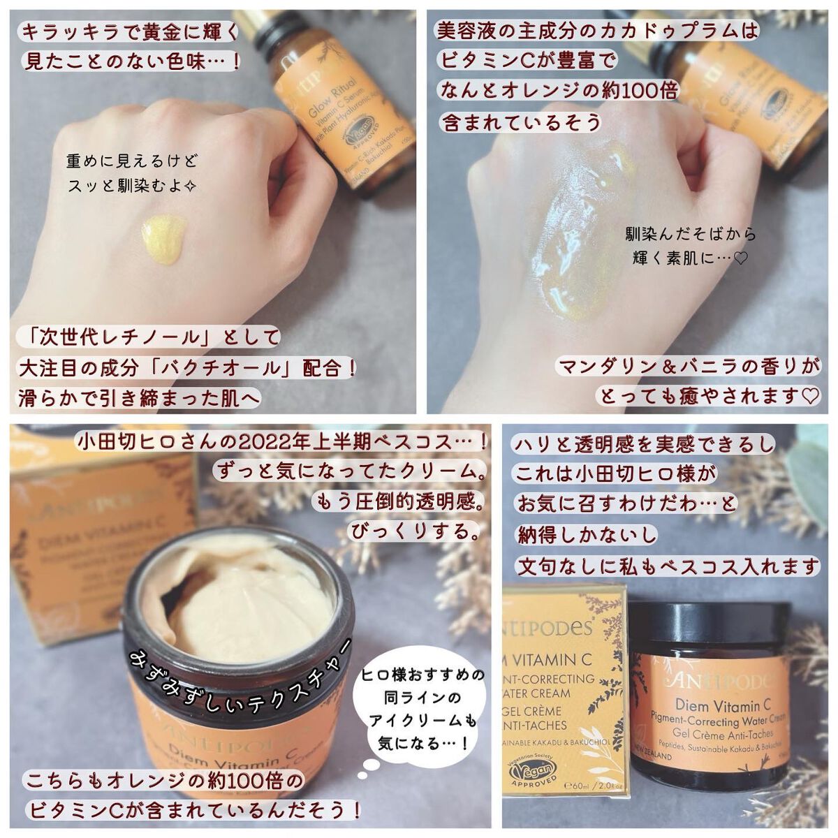 ディエム C ウォータークリーム/Antipodes/フェイスクリームを使ったクチコミ(2枚目)