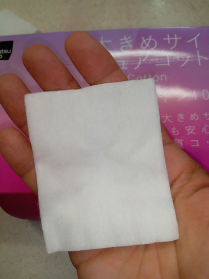 matsukiyo 大きめサイズ ピュアコットン/matsukiyo/コットンを使ったクチコミ(2枚目)