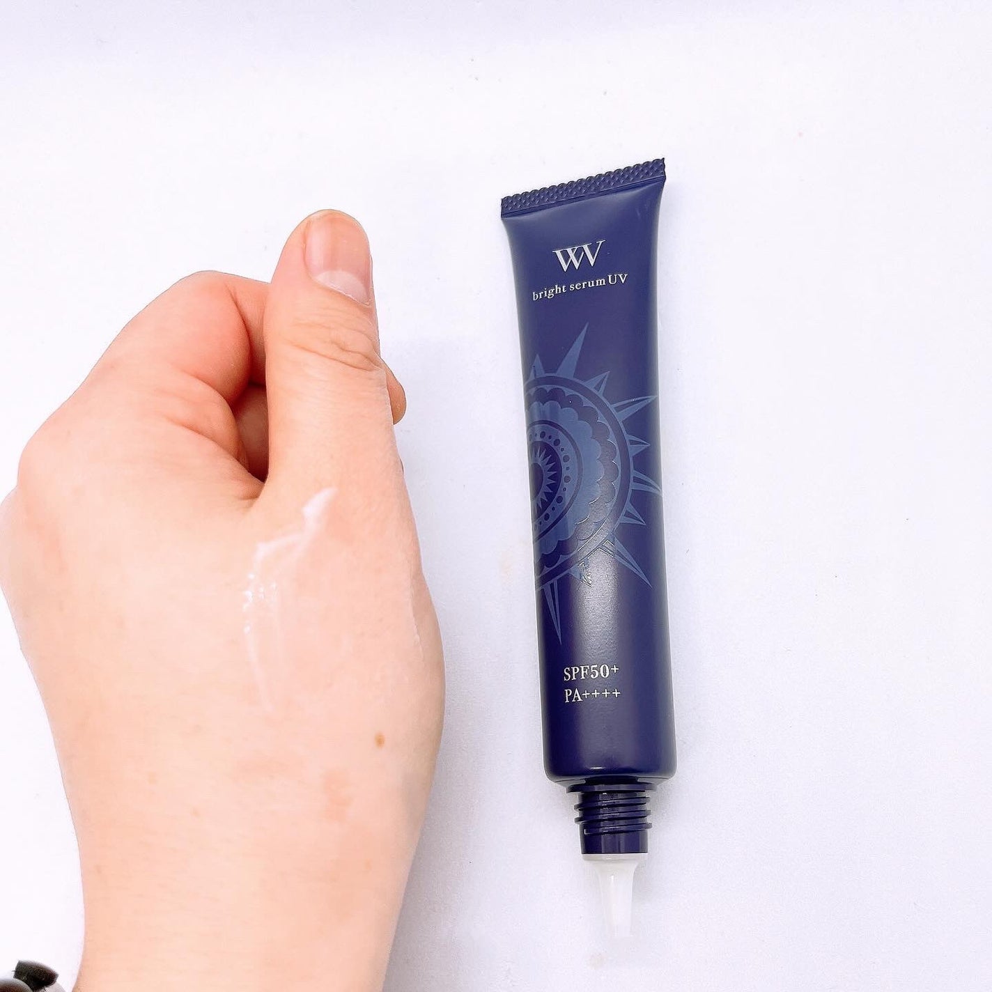 WHITE VEIL ブライトセラムUV/WHITE VEIL/日焼け止めローションを使ったクチコミ(3枚目)