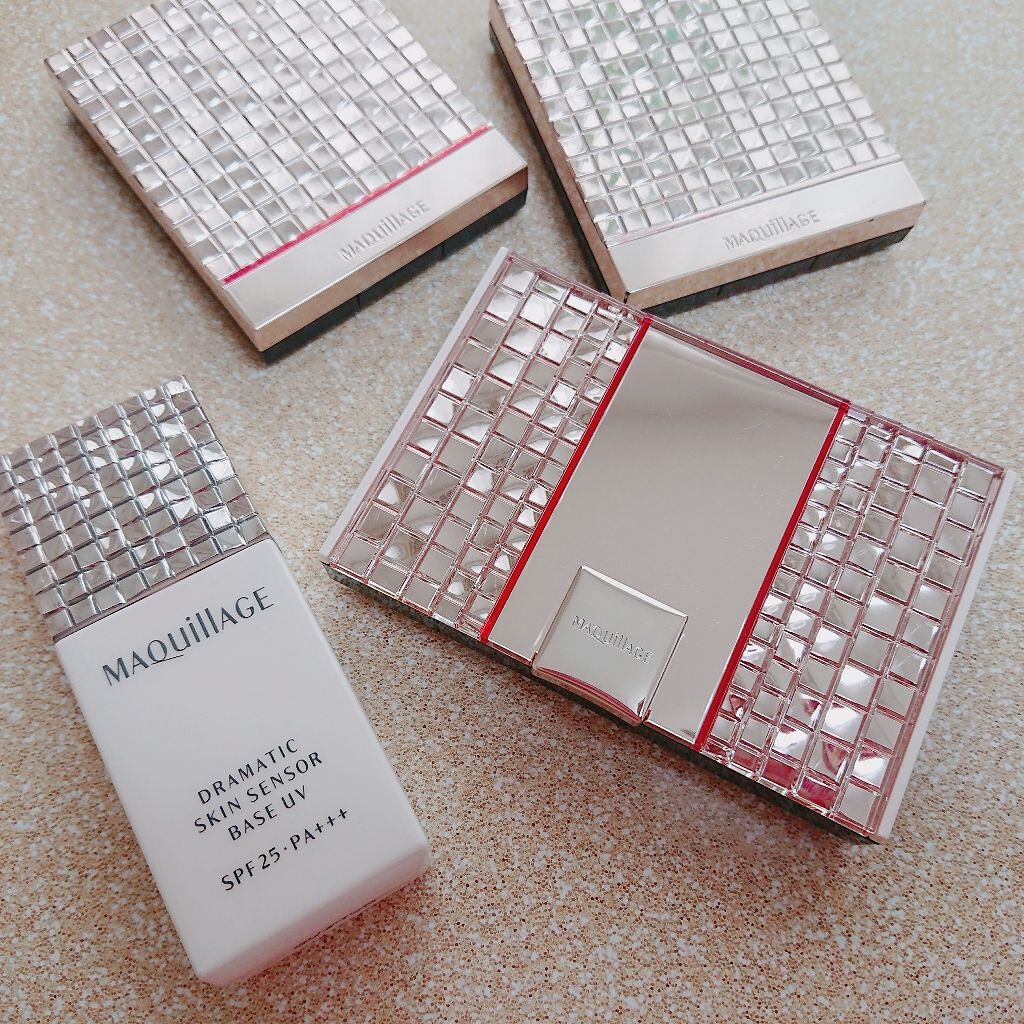 ドラマティックスキンセンサーベース UV/マキアージュ/化粧下地を使ったクチコミ（3枚目）