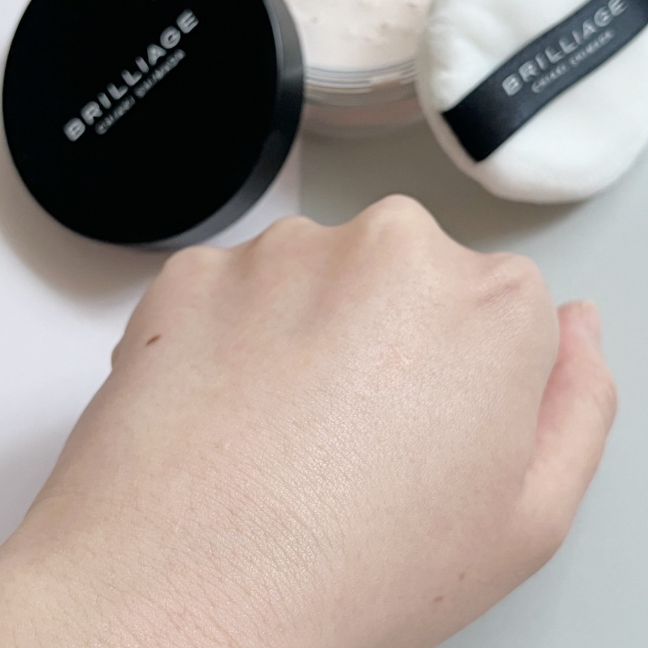 エクセレント ルミナス グロウパウダー /ブリリアージュ/ルースパウダーを使ったクチコミ（3枚目）