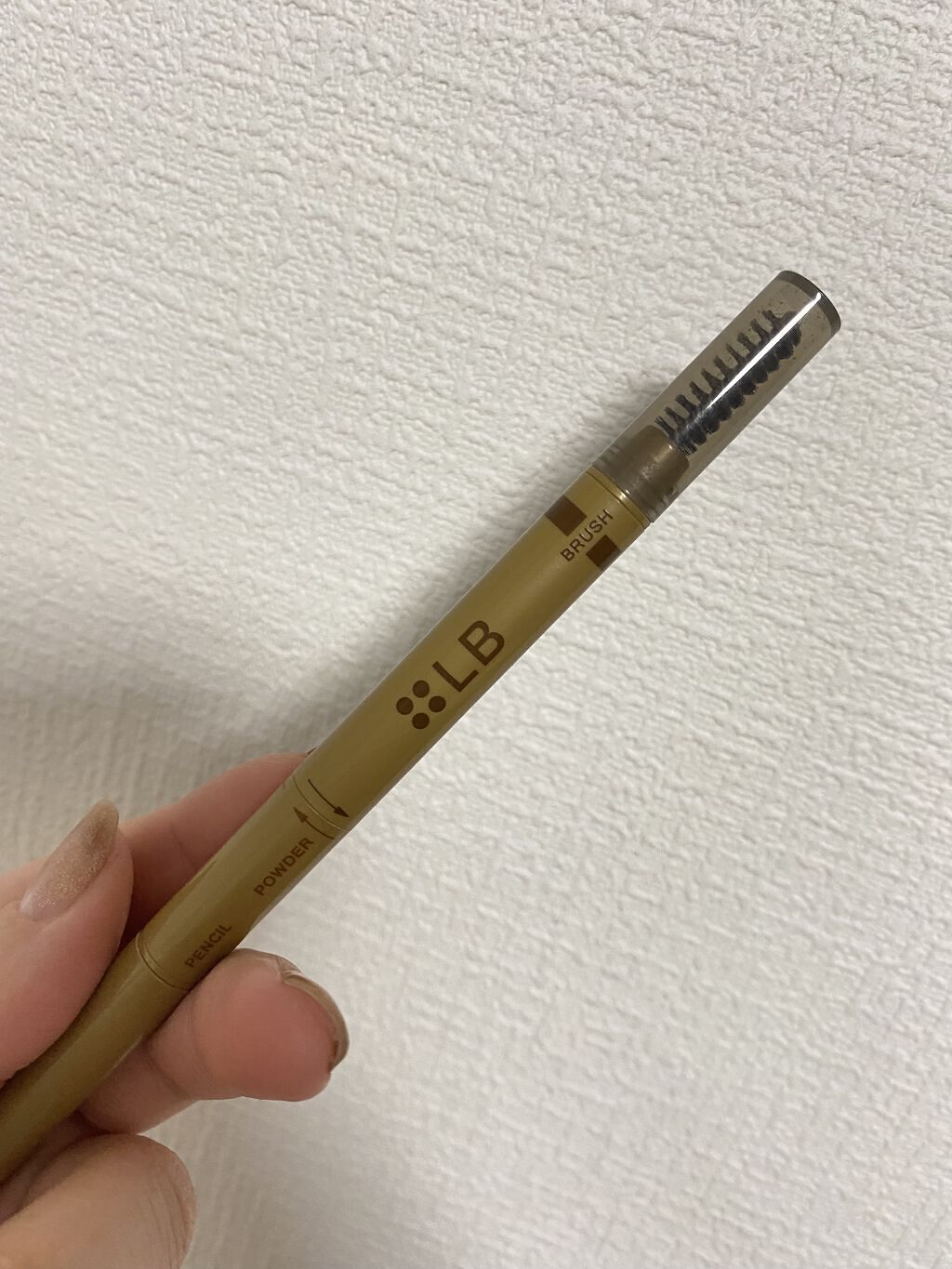 3in1アイブロウ ライトブラウン/LB/アイブロウペンシルを使ったクチコミ（1枚目）