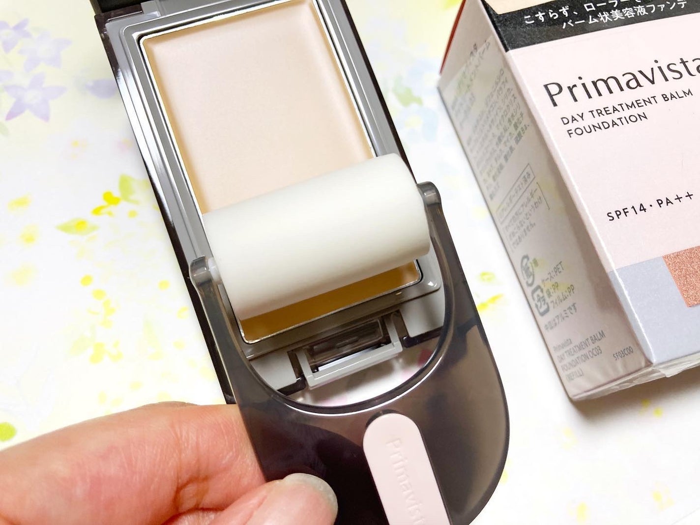プリマヴィスタ デイトリートメントバーム 〈ローラータイプ〉/プリマヴィスタ/その他ファンデーションを使ったクチコミ(4枚目)