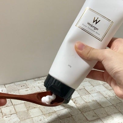 ウォンジョンヨ リペアシャンプー モイスト/リペアトリートメント モイスト/Wonjungyo/市販シャンプーを使ったクチコミ(4枚目)