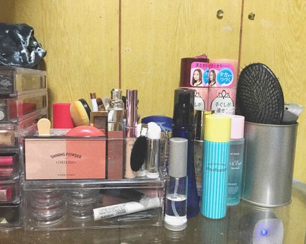 3段式クリアーケース/DAISO/その他化粧小物を使ったクチコミ(3枚目)