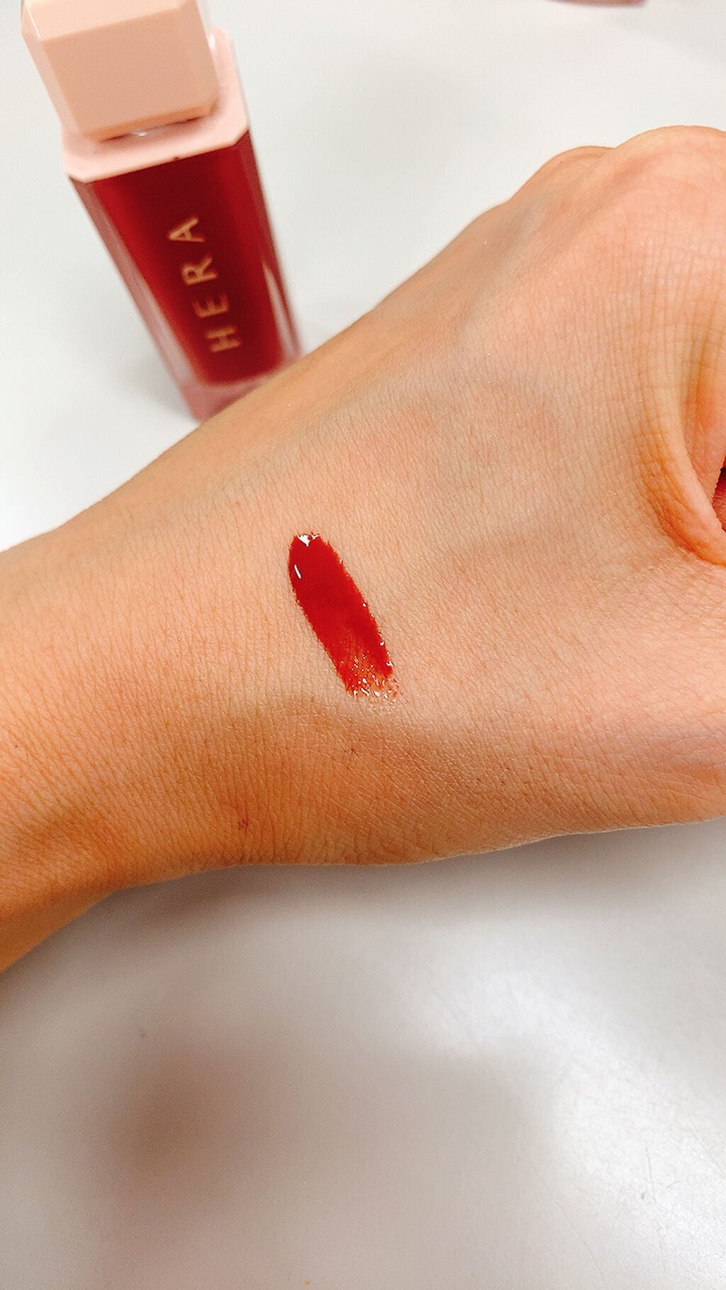 センシュアルスパイシーヌードグロス/HERA/リップグロスを使ったクチコミ(2枚目)