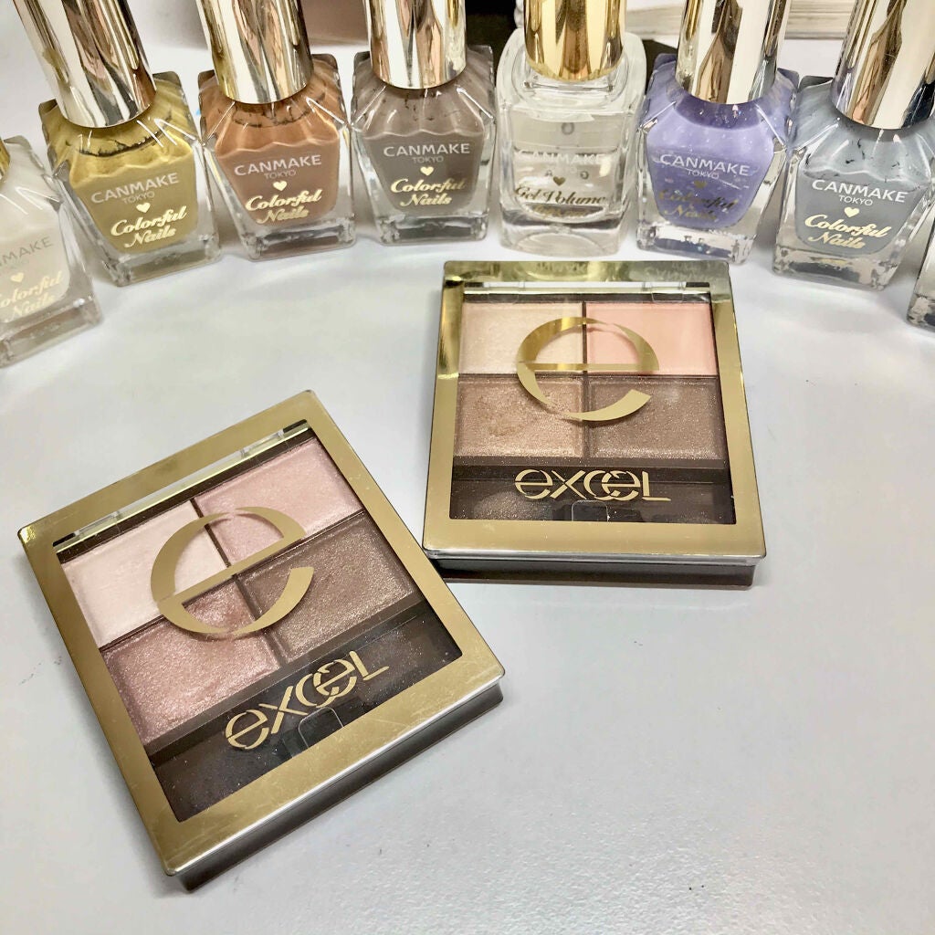 スキニーリッチシャドウ/excel/アイシャドウパレットを使ったクチコミ(1枚目)