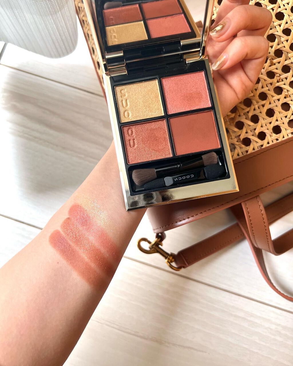 シグニチャー カラー アイズ/SUQQU/アイシャドウパレットを使ったクチコミ（2枚目）