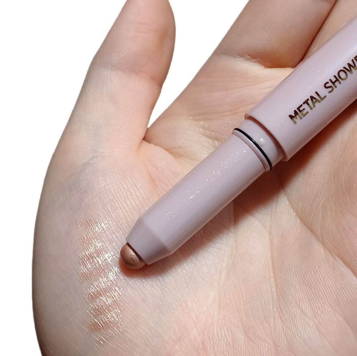 ウォンジョンヨ　メタルシャワーペンシル/Wonjungyo/スティックアイシャドウを使ったクチコミ（3枚目）