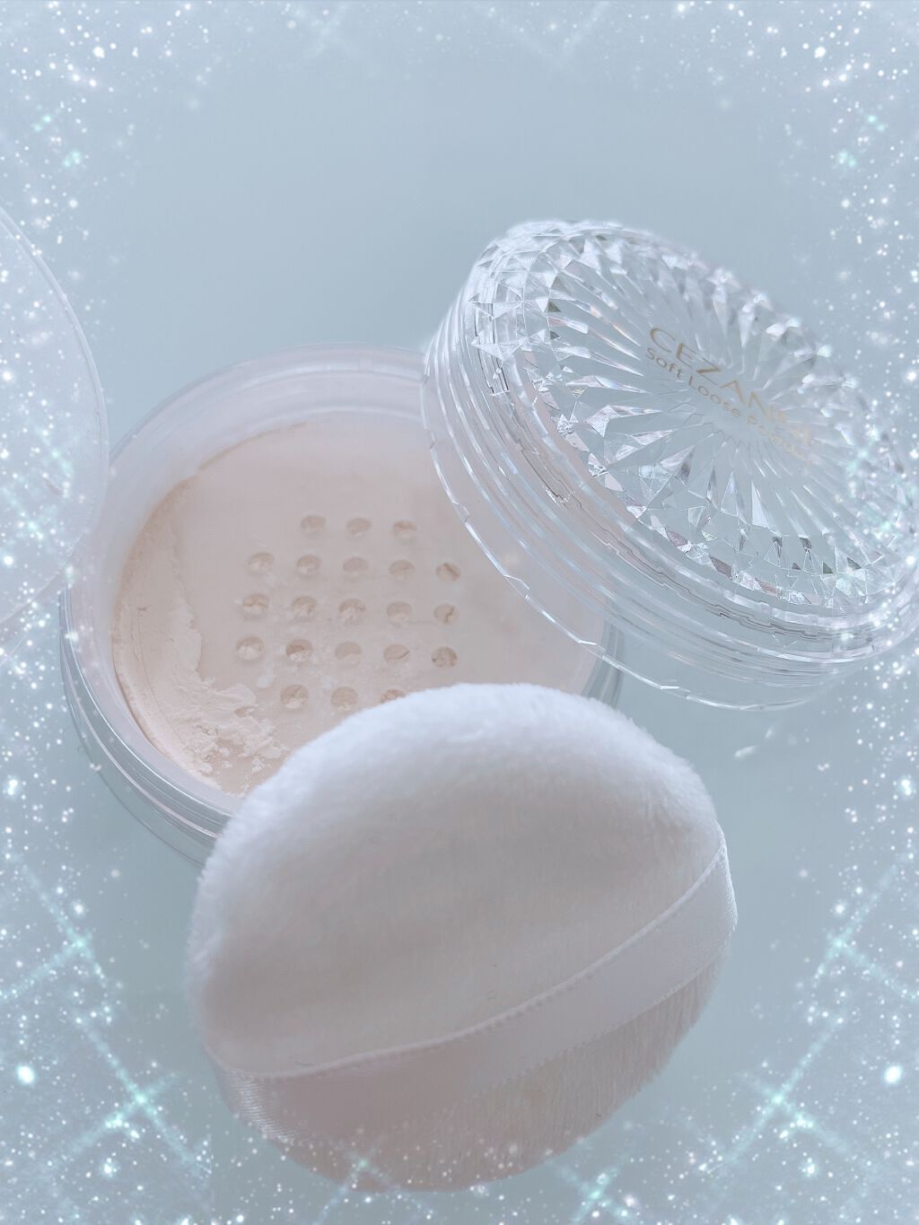 うるふわ仕上げパウダー/CEZANNE/ルースパウダーを使ったクチコミ(2枚目)