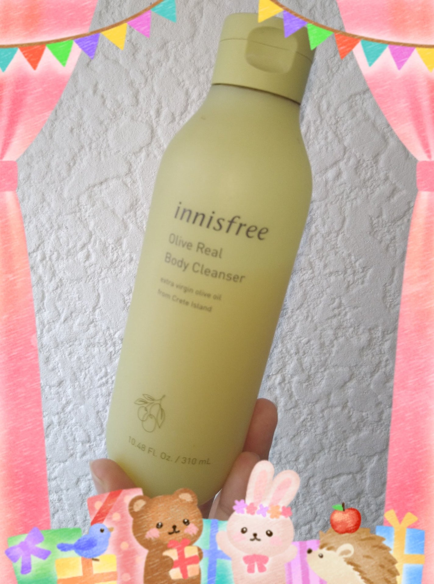 オリーブリアル ボディクレンザー/innisfree/ボディソープを使ったクチコミ(1枚目)