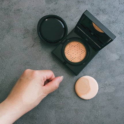 スマートスキンフィットクッションファンデーション/Harper's BAZAAR Cosmetics/クッションファンデーションを使ったクチコミ(4枚目)