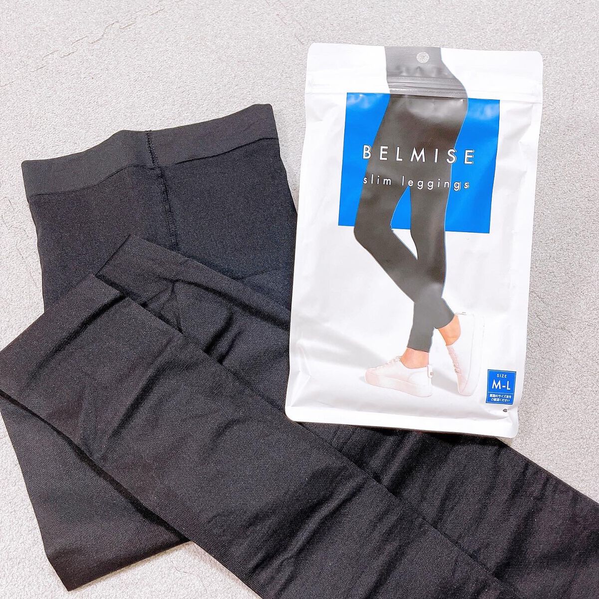 ベルミススリムレギンス/BELMISE/着圧ソックス・レギンスを使ったクチコミ（1枚目）