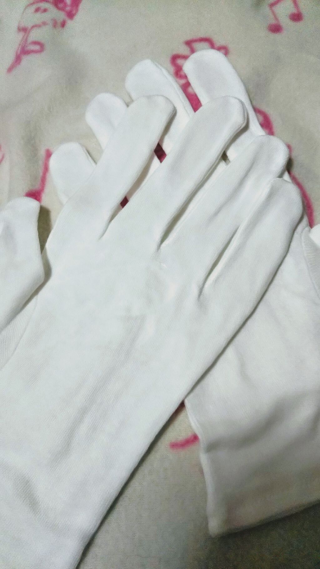 ナイトケア手袋/DAISO/ボディグッズを使ったクチコミ（2枚目）