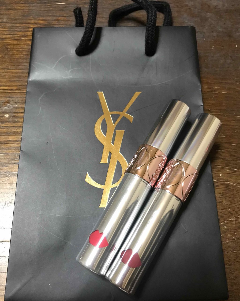 りんご飴 on LIPS 「2月3日に発売されたYSLのヴォリュプテウォーターカラーバーム..」(1枚目)