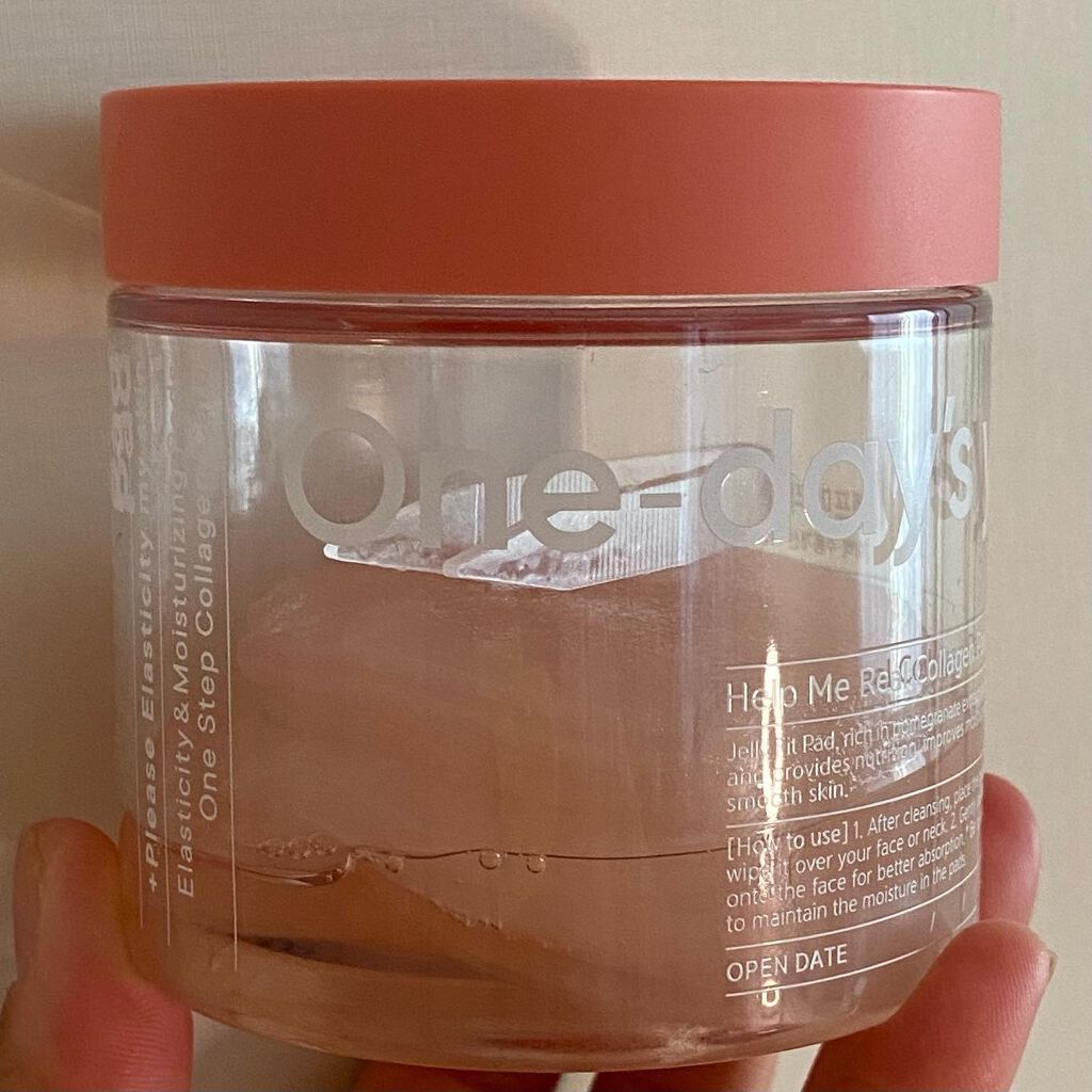 ako✴︎フォロバ💜 on LIPS 「✴︎Onedaysyouのコラーゲントナーパッド🌸これは発売前..」(5枚目)