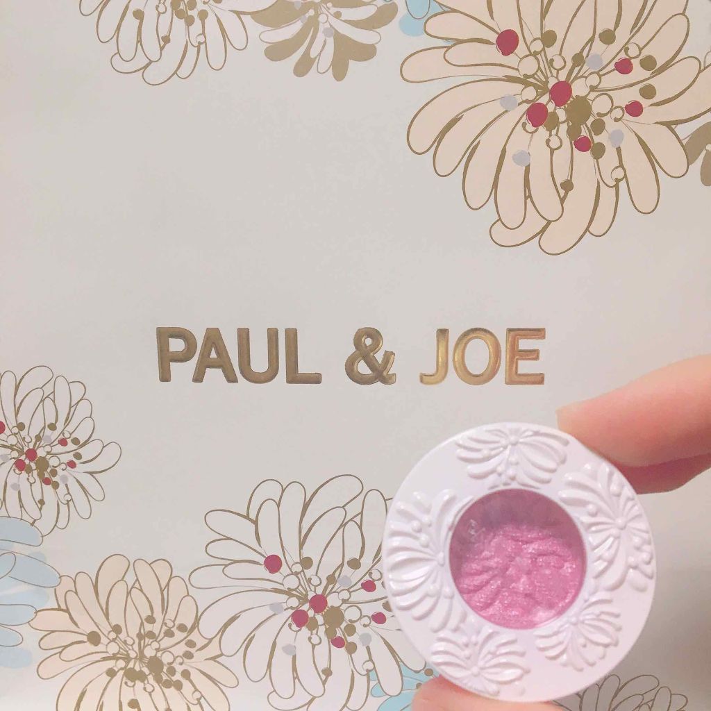 スパークリング アイカラー/PAUL & JOE BEAUTE/単色アイシャドウを使ったクチコミ(1枚目)
