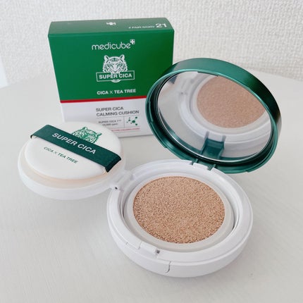 スーパーシカクッション 21号/MEDICUBE/クッションファンデーションを使ったクチコミ(3枚目)