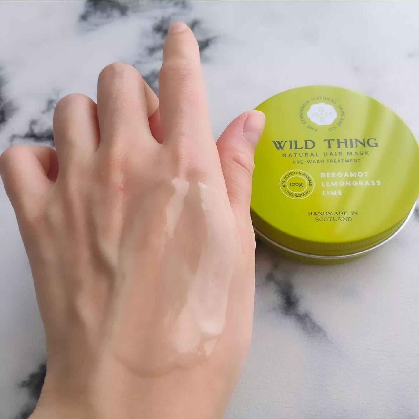 ヘアーマスク/エディンバラナチュラルスキンケア/洗い流すヘアトリートメントを使ったクチコミ(5枚目)