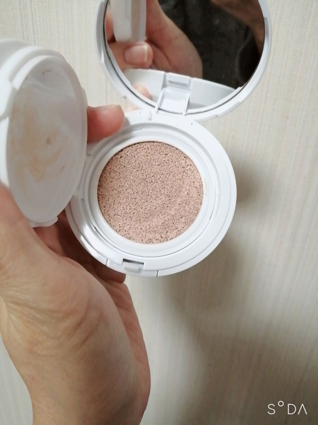 オーガニッククッションコンパクト/アクア・アクア/クッションファンデーションを使ったクチコミ（2枚目）