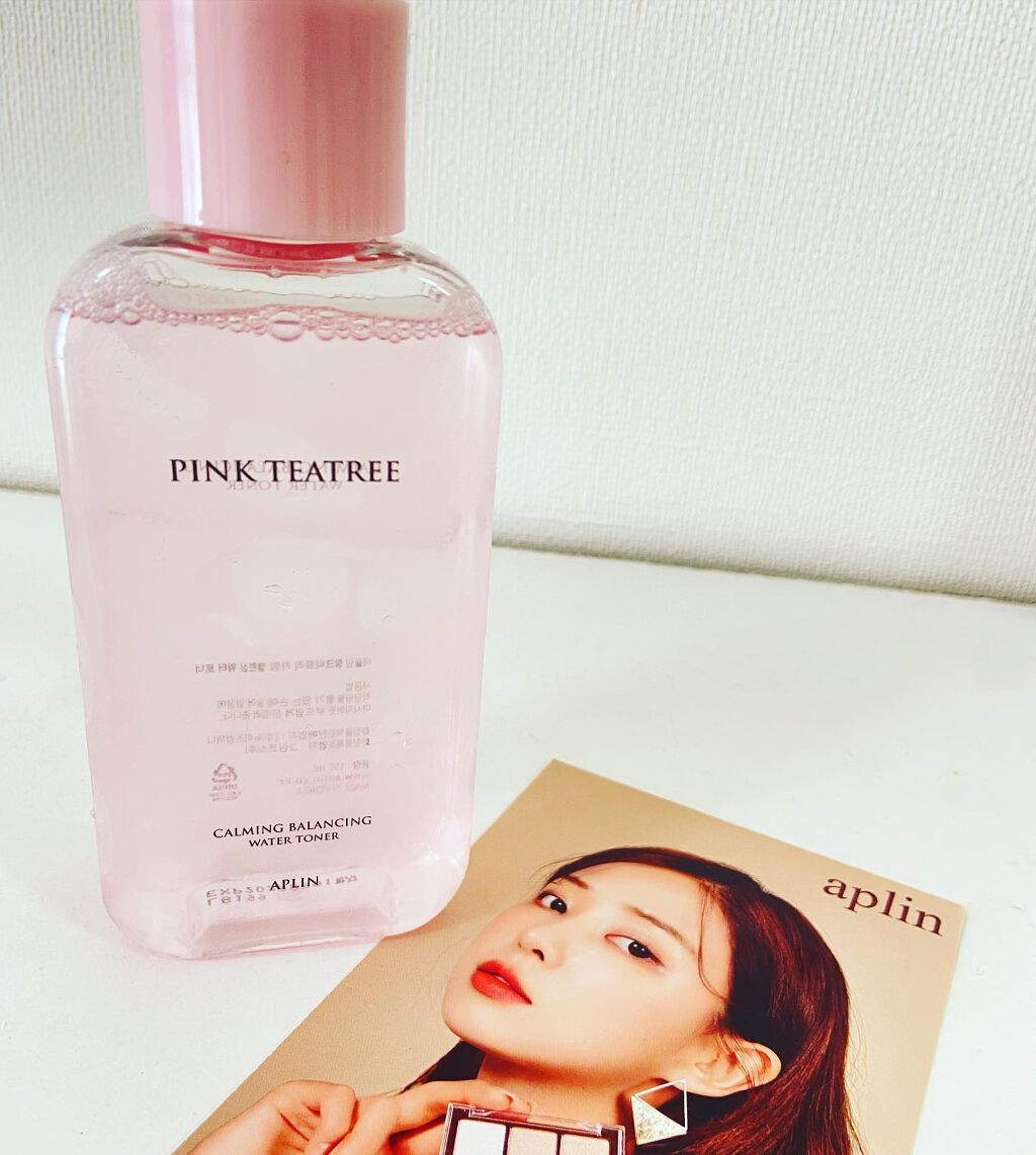 ピンクティーツリートナー/APLIN/化粧水を使ったクチコミ（1枚目）