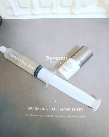 SPARKLING PACK 5セット入り/SERENDI BEAUTY/オールインワン化粧品を使ったクチコミ（2枚目）