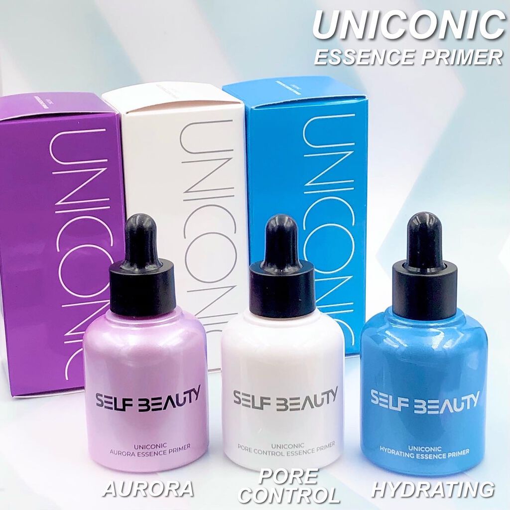 ユニコーン ポア コントロールエッセンスプライマー/SELF BEAUTY/美容液を使ったクチコミ（2枚目）