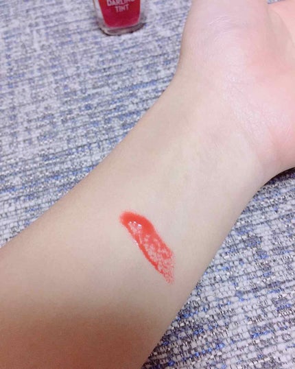 ディアダーリン ウォータージェルティント (アイスティント)/ETUDE/口紅を使ったクチコミ(2枚目)