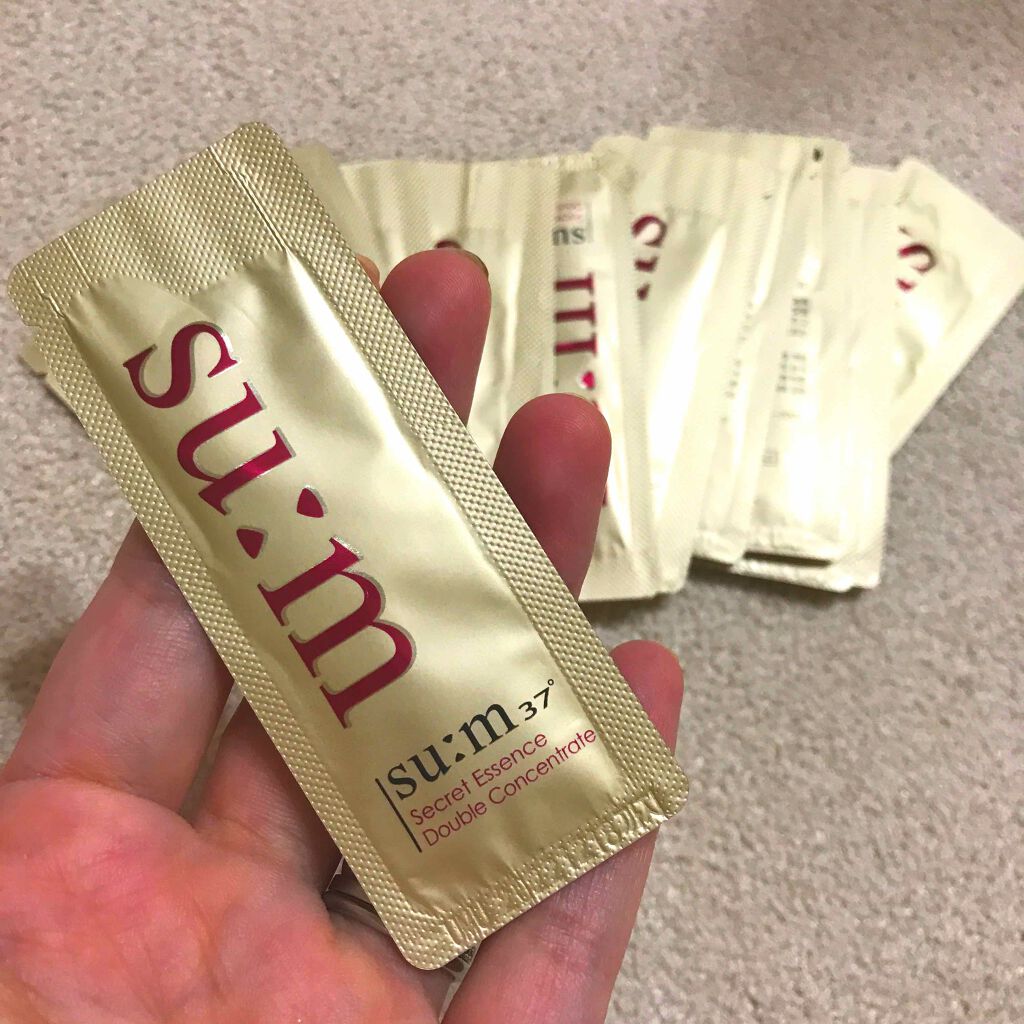 シークレットリペアコンセントレートエッセンス/su:m37°/美容液を使ったクチコミ（1枚目）