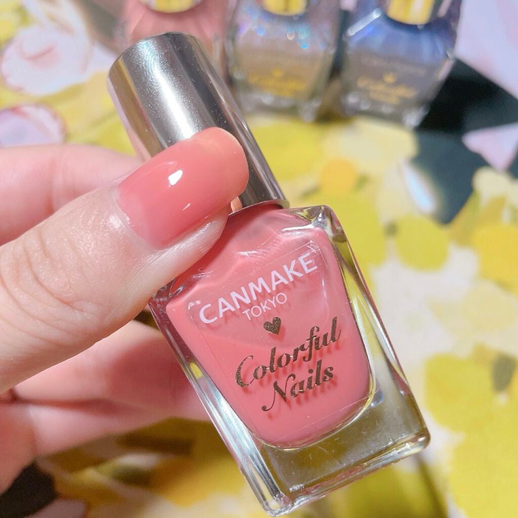 カラフルネイルズ/キャンメイク/マニキュアを使ったクチコミ(2枚目)