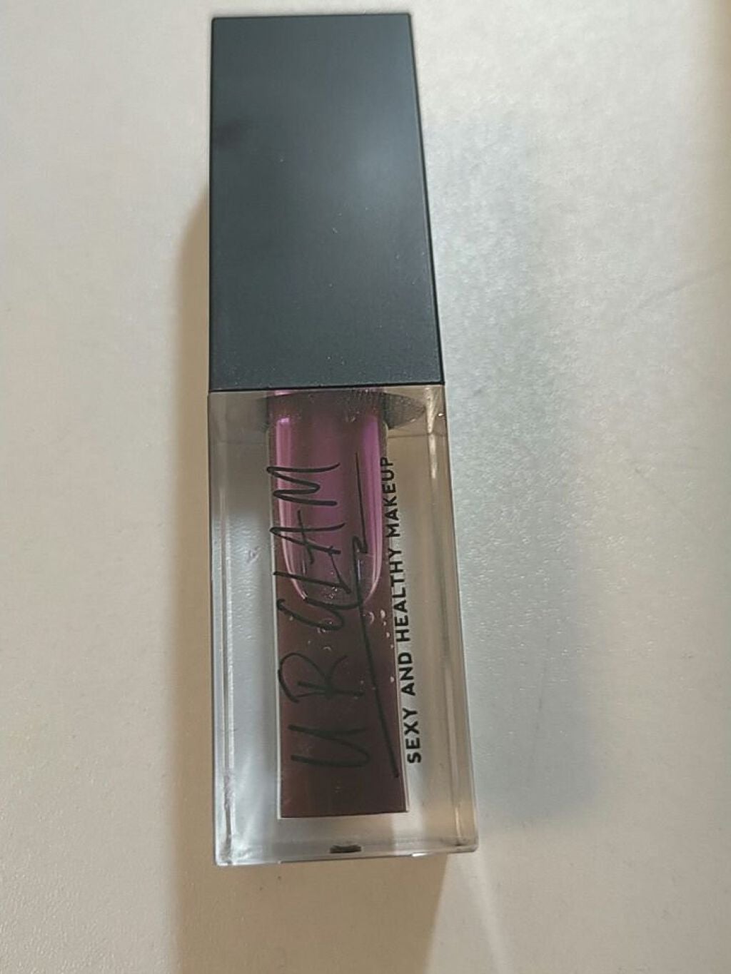 UR GLAM LIP OIL/U R GLAM/リップグロスを使ったクチコミ(3枚目)
