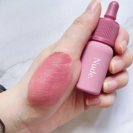 インク ベルベット 28 モーヴフル ヌード(MAUVEFUL NUDE)/PERIPERA/口紅を使ったクチコミ(2枚目)