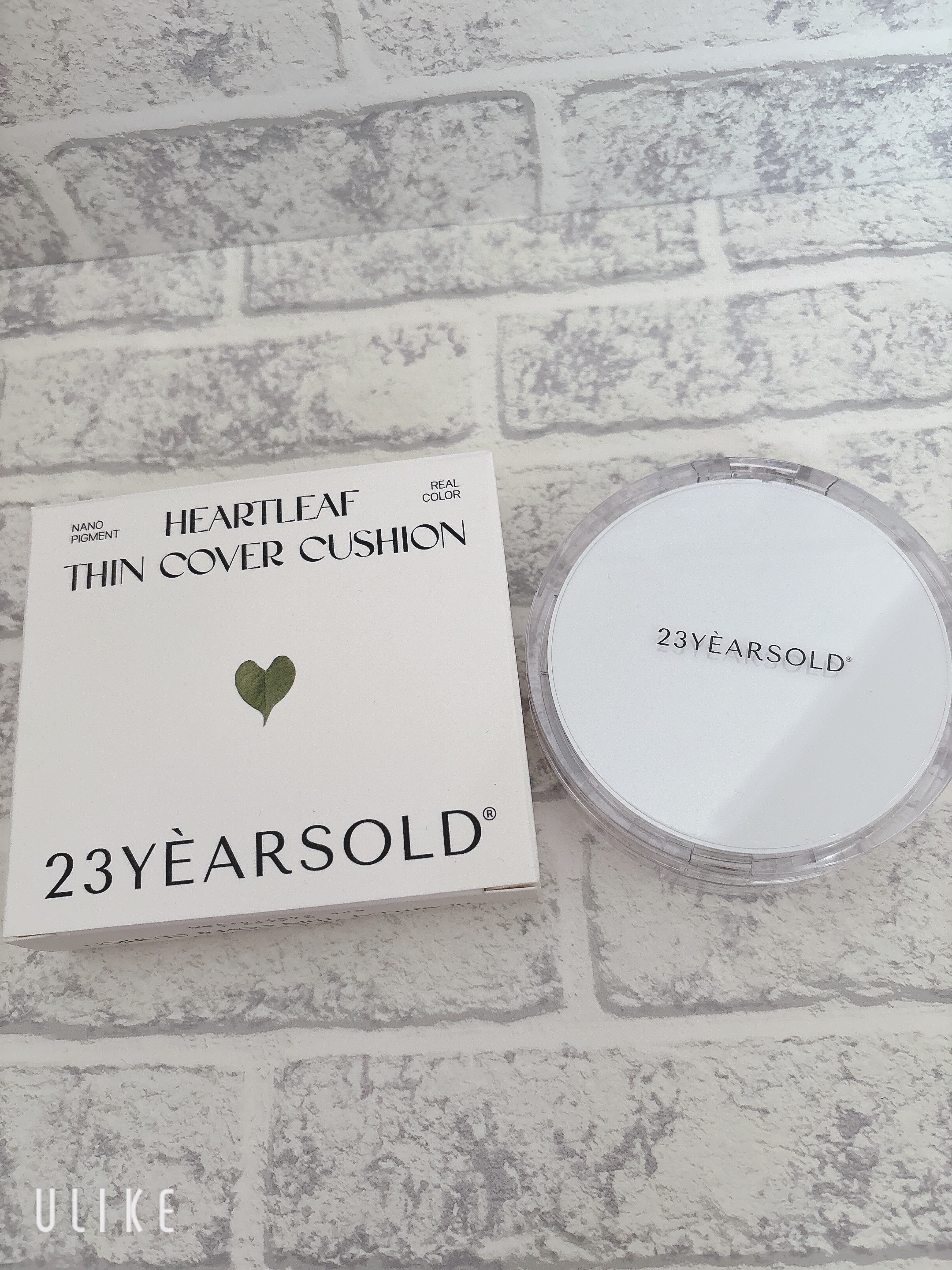 ハートリーフシーンカバークッション/23years old/クッションファンデーションを使ったクチコミ（1枚目）