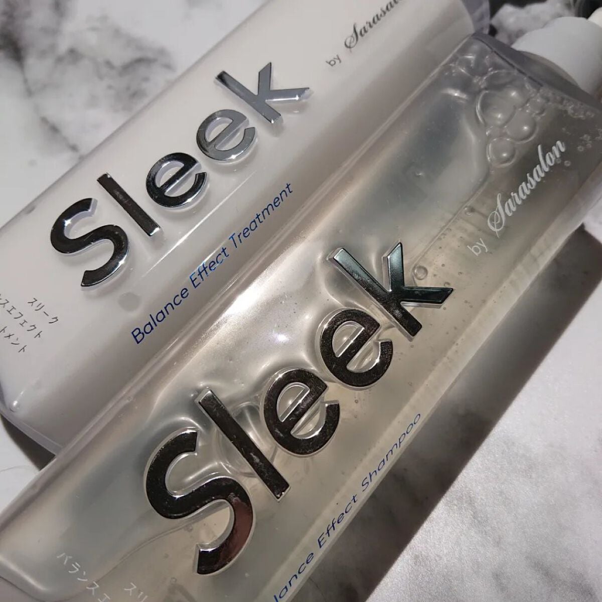 バランスエフェクトシャンプー/トリートメント/スリーク by サラサロン/市販シャンプーを使ったクチコミ(5枚目)