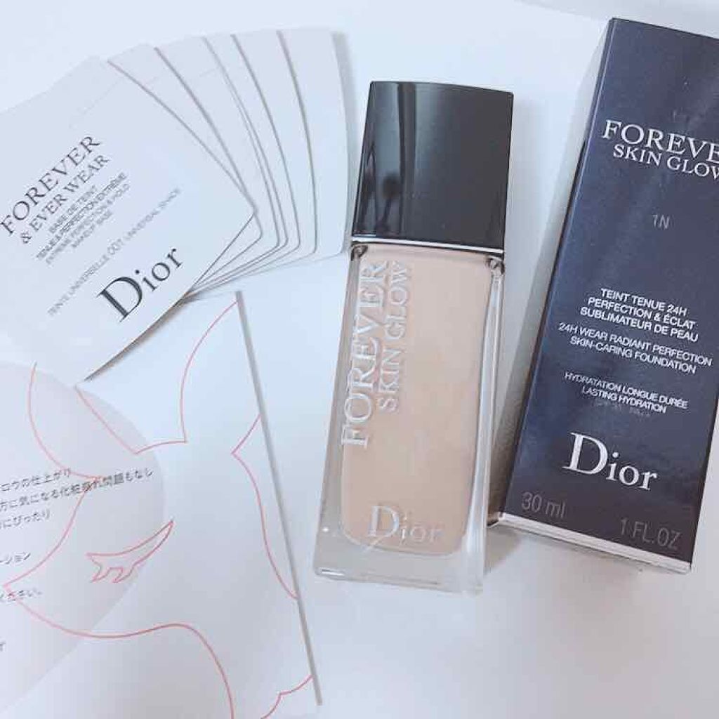 【旧】ディオールスキン フォーエヴァー フルイド グロウ/Dior/リキッドファンデーションを使ったクチコミ(1枚目)