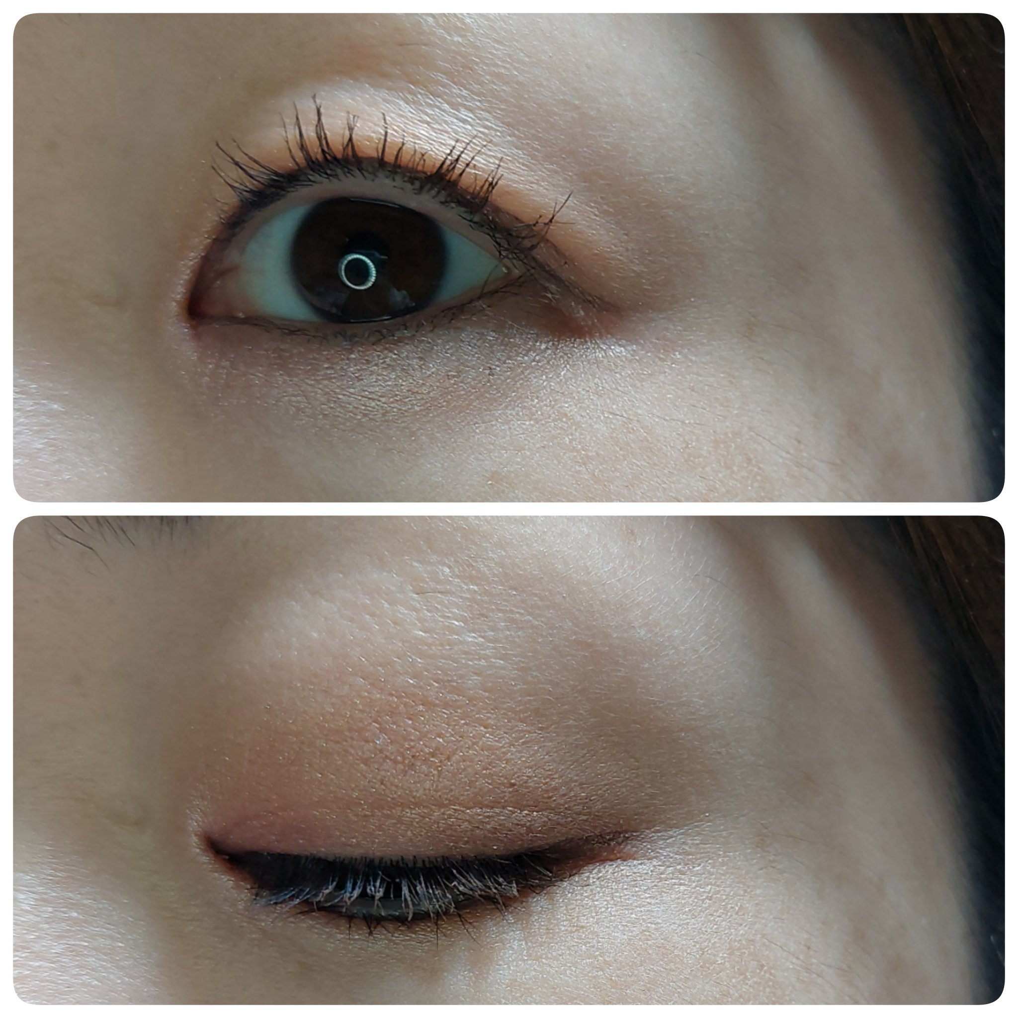 リキッドニュアンスアイライナー/BABYMEE/リキッドアイライナーを使ったクチコミ（2枚目）